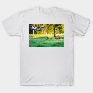 Mule Deer at Yellowstone T-Shirt